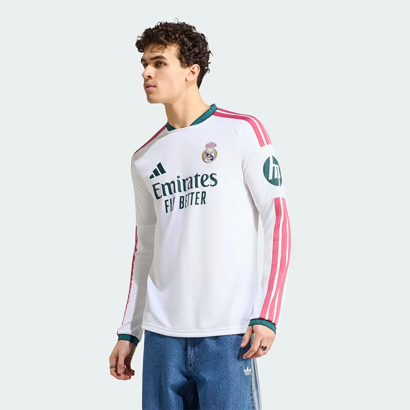 Adidas Real Madrid 26/27 Long Sleeve Home Jersey Men's - Image 3