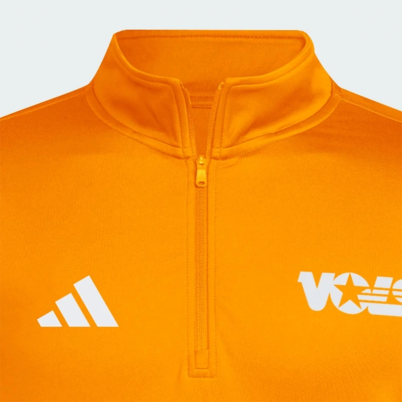 Adidas Tennessee Volunteers Mens 1/2 Zip Golf Jacket - Image 3