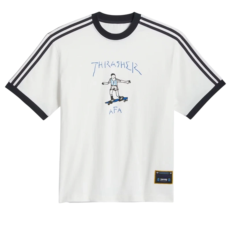 Adidas Thrasher x Argentina Gonz Ringer T-Shirt