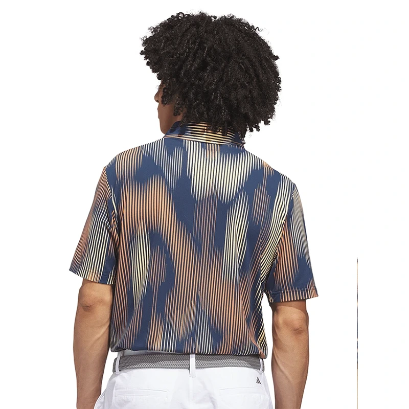 Adidas Ultimate365 Tour Cool Feel Print Golf Polo - Image 5