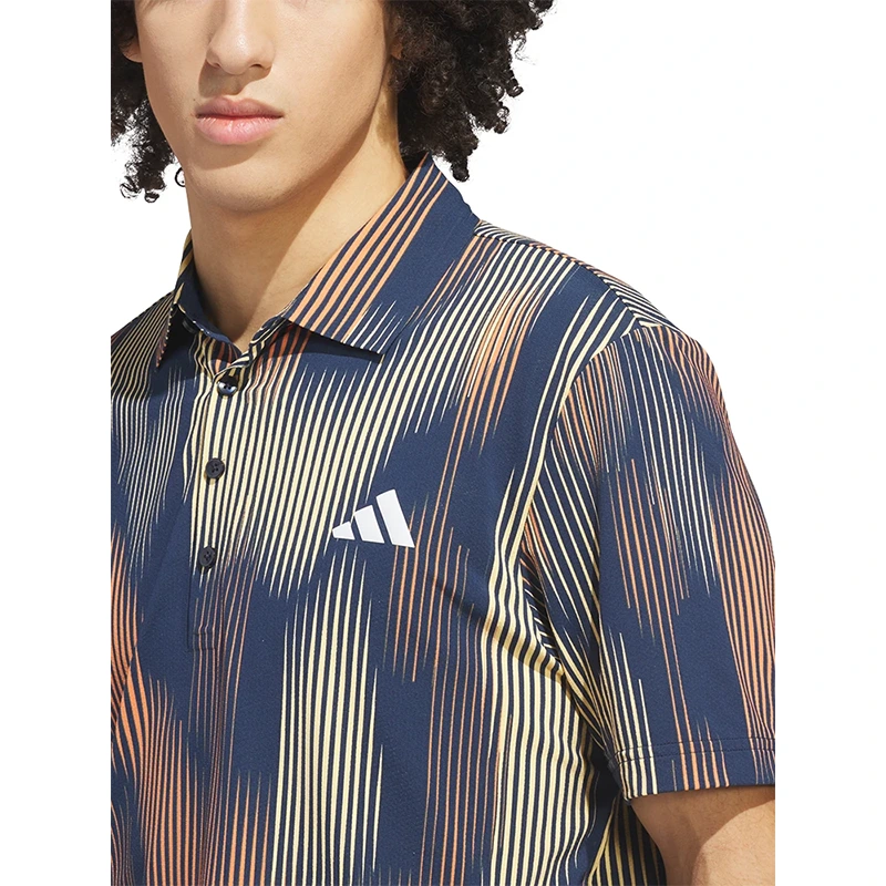 Adidas Ultimate365 Tour Cool Feel Print Golf Polo - Image 2