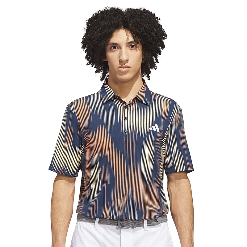 Adidas Ultimate365 Tour Cool Feel Print Golf Polo - Image 4