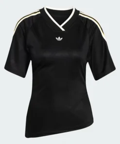 Adidas Womens Originals Rouched Football Jersey