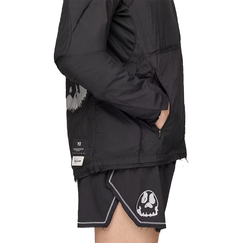 Adidas Y-3 Chito Graphic Running Black Jacket - Image 7