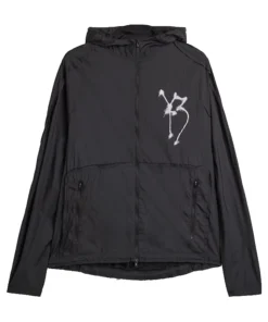 Adidas Y-3 Chito Graphic Running Black Jacket