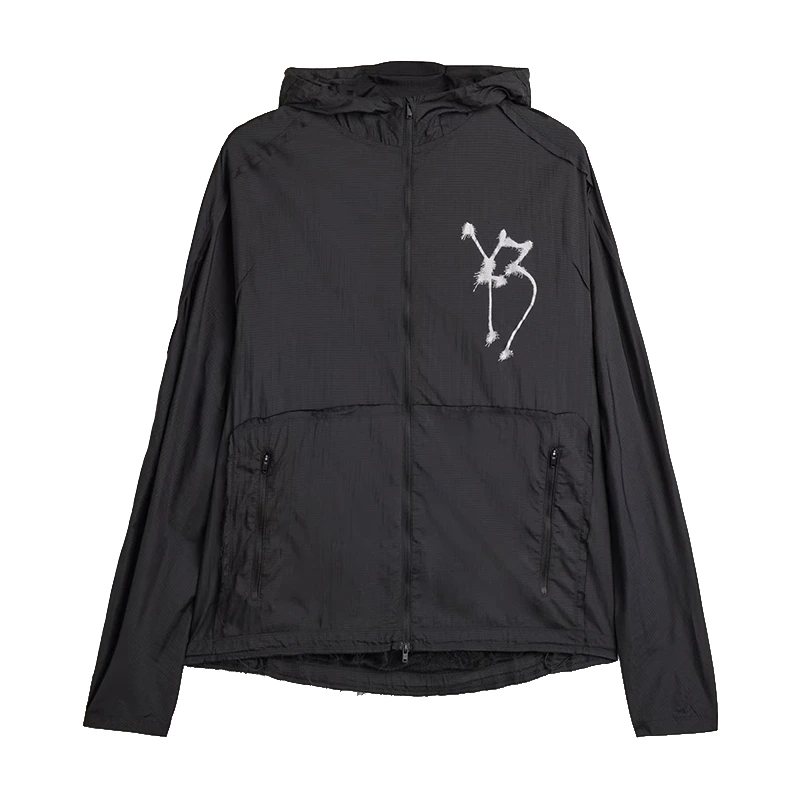 Adidas Y-3 Chito Graphic Running Black Jacket