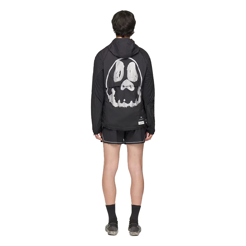 Adidas Y-3 Chito Graphic Running Black Jacket - Image 5