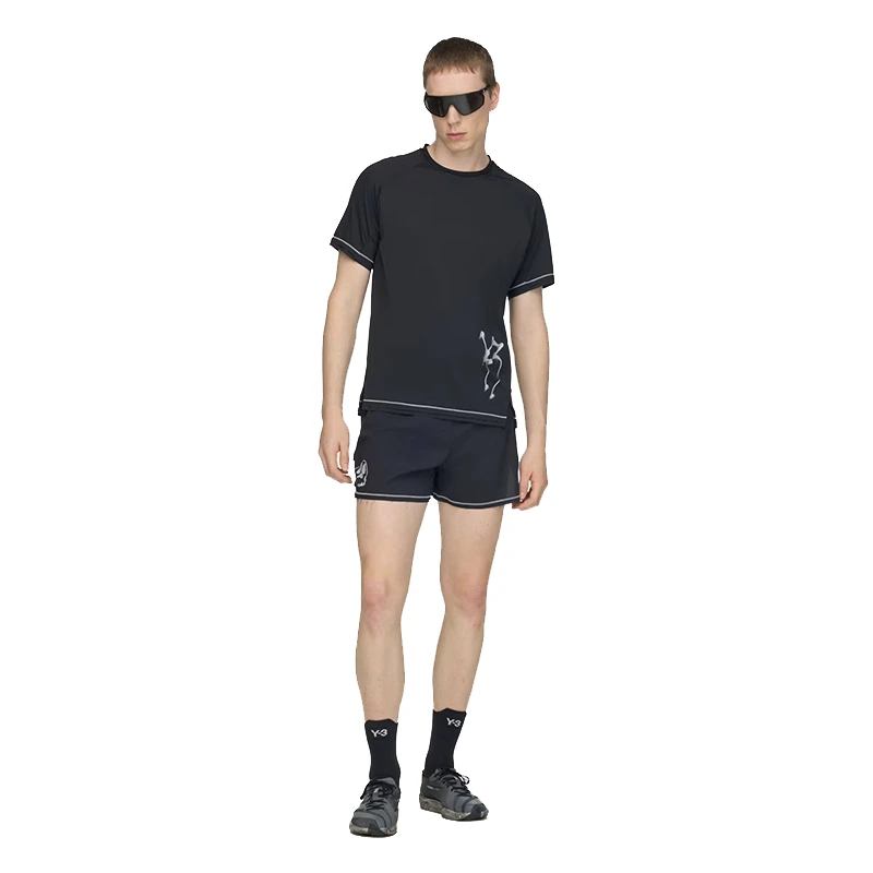 Adidas Y-3 Chito Graphic Running Short Sleeve Tee - Image 6