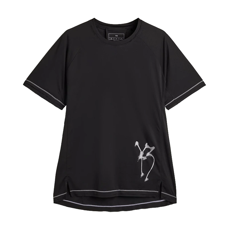 Adidas Y-3 Chito Graphic Running Short Sleeve Tee