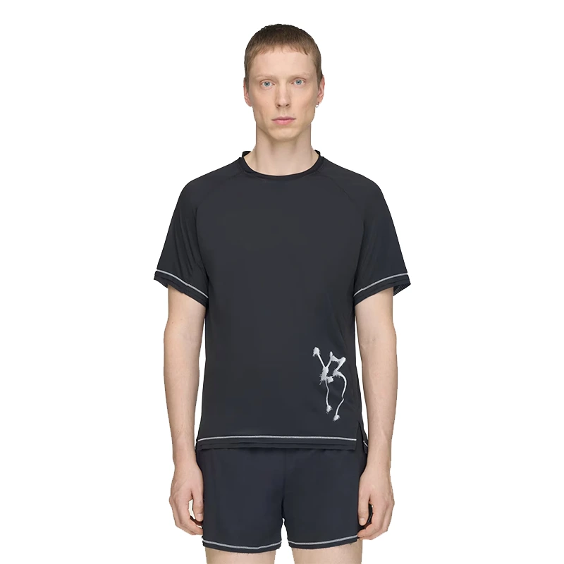 Adidas Y-3 Chito Graphic Running Short Sleeve Tee - Image 3