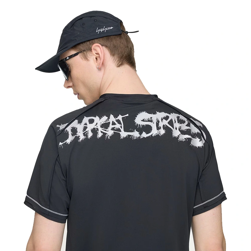 Adidas Y-3 Chito Graphic Running Short Sleeve Tee - Image 8
