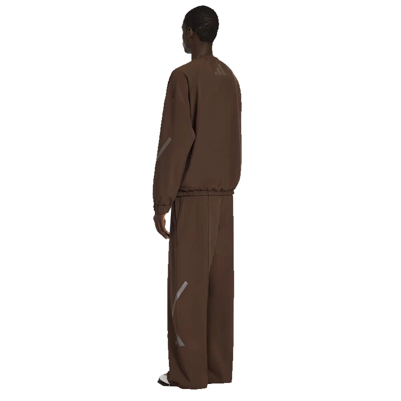 Adidas x Entire Studios Z.N.E. Half Zip Woven Brown Sweatshirt - Image 7