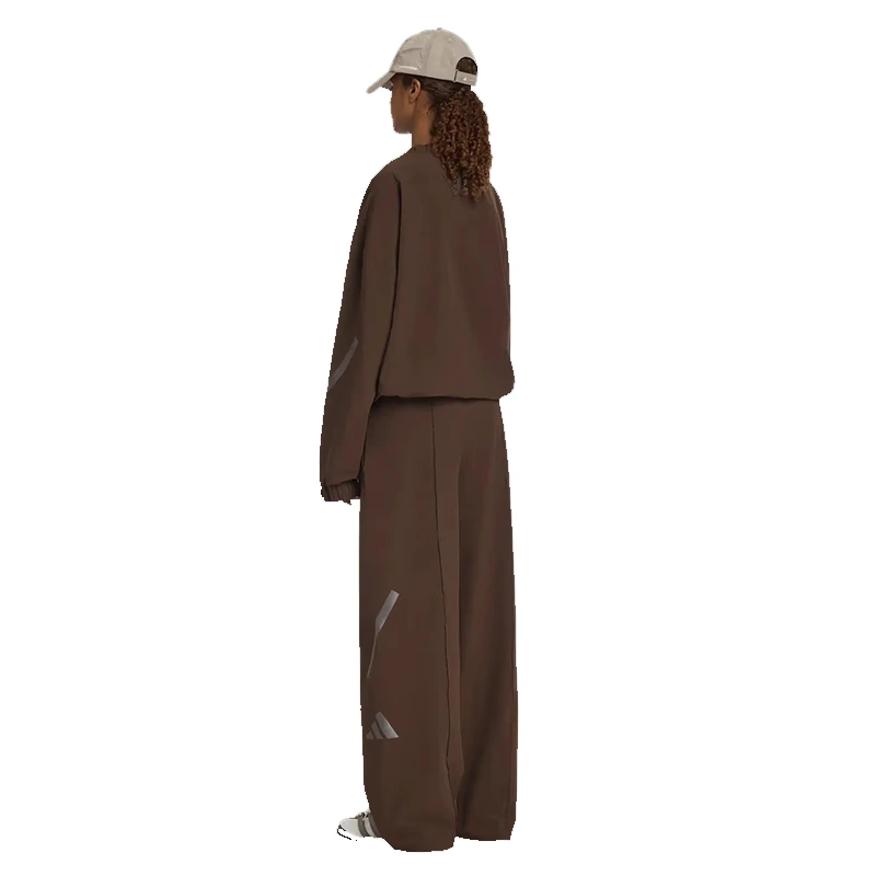 Adidas x Entire Studios Z.N.E. Half Zip Woven Brown Sweatshirt - Image 6