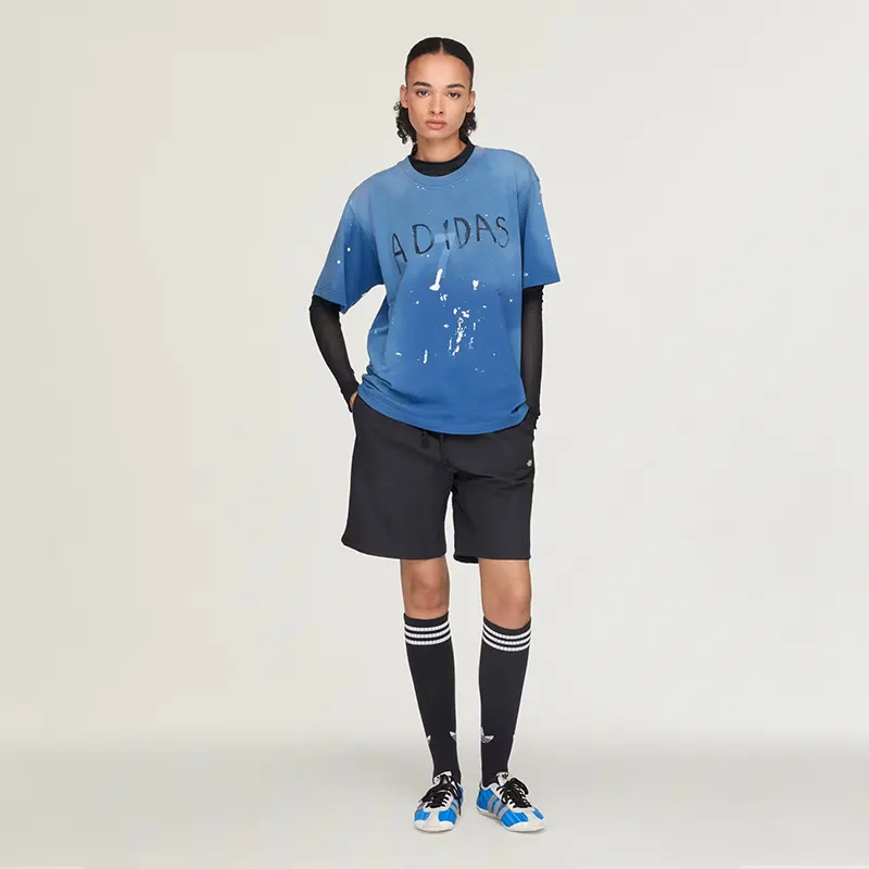 Adidas x Song For The Mute 007 Dusky Petrol Short Sleeve Tee - Image 7
