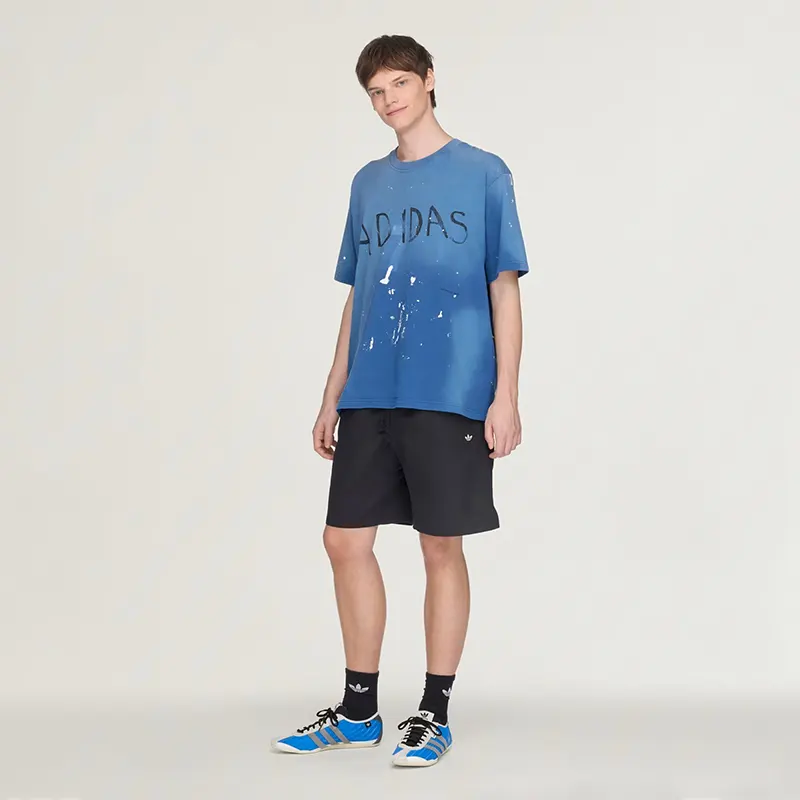 Adidas x Song For The Mute 007 Dusky Petrol Short Sleeve Tee - Image 6