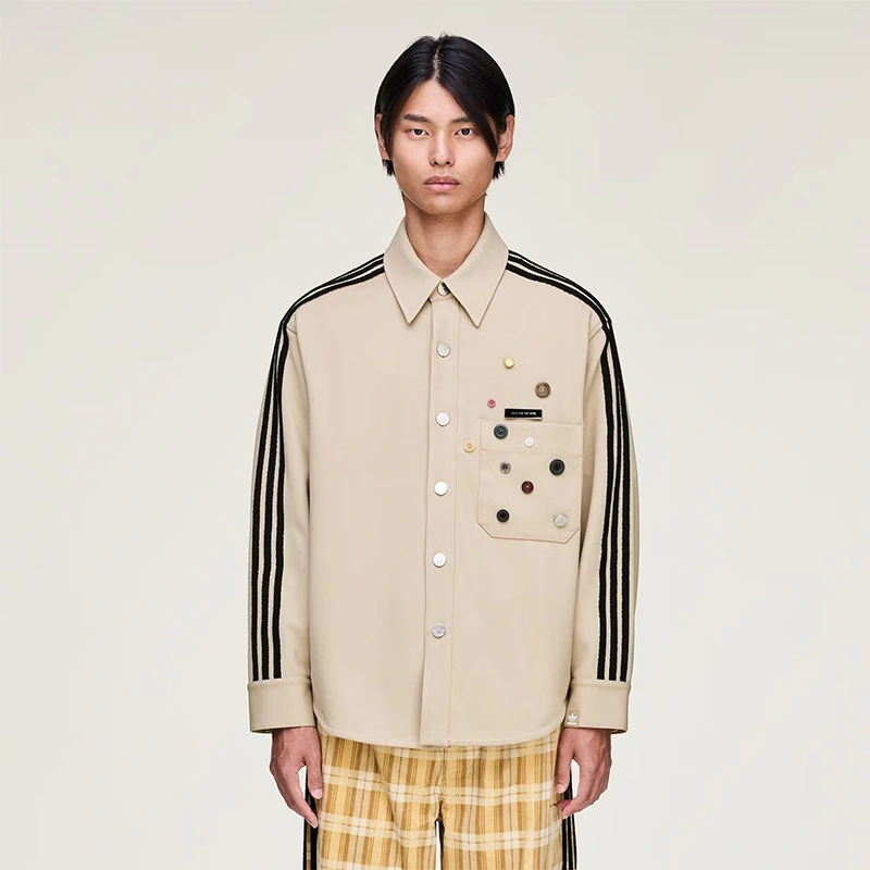 Adidas x Song For The Mute ADI006 Shirt Jacket - Image 3