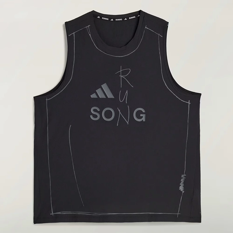 Adidas x Song For The Mute adi365 Black Running Tank Top