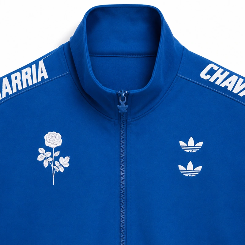 Adidas x Willy Chavarria Blue Track Jacket - Image 3
