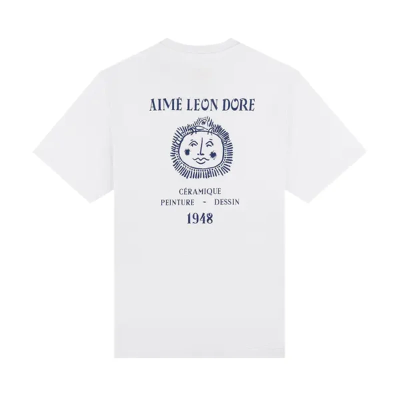 Aimé Leon Dore Artiste Pocket Bright White Tee - Image 2
