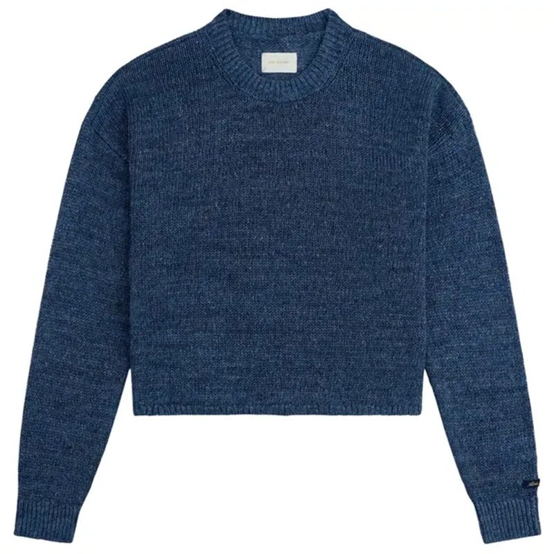 Aimé Leon Dore Linen Knit Indigo Crewneck Sweater