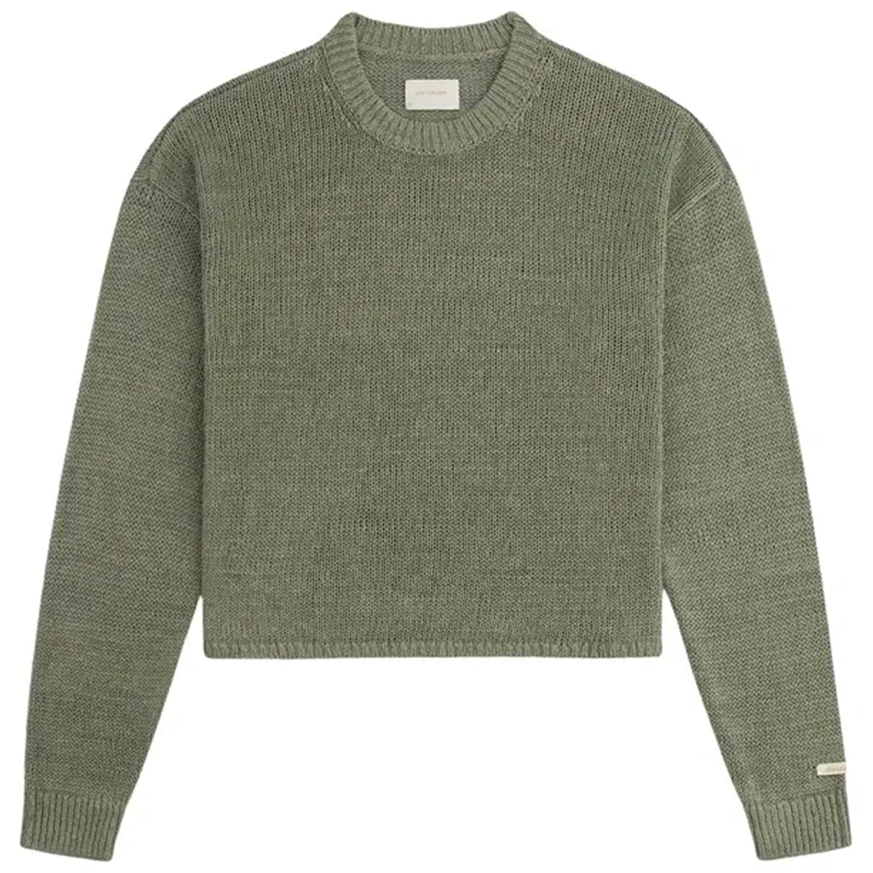 Aimé Leon Dore Linen Knit Laurel Oak Crewneck Sweater