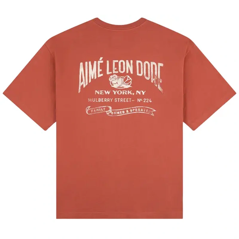 Aimé Leon Dore Neighborhood Pocket Faded Rose Tee - Image 2