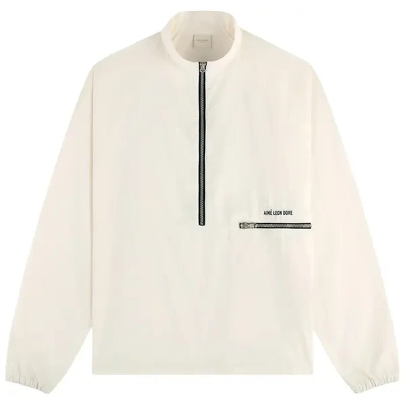 Aimé Leon Dore Nylon Coconut Milk Packable Windbreaker
