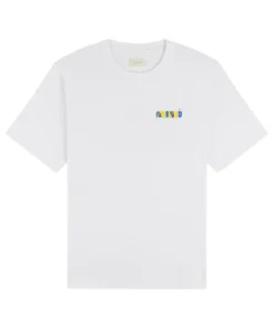 Aimé Leon Dore Stacked Logo Bright White Tee