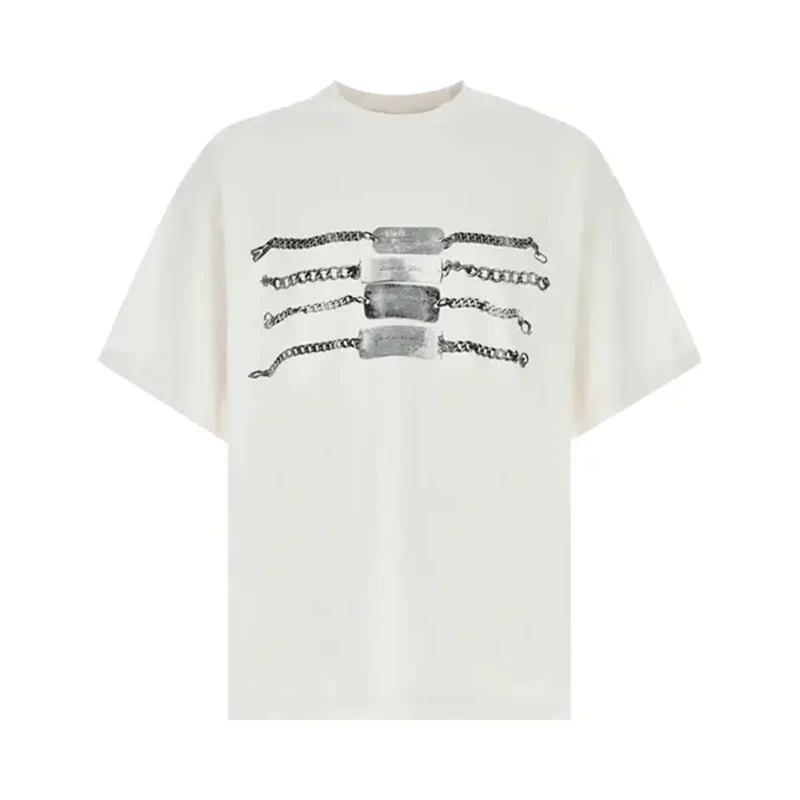 Alexander Wang Chain Graphic Short-Sleeve Tee