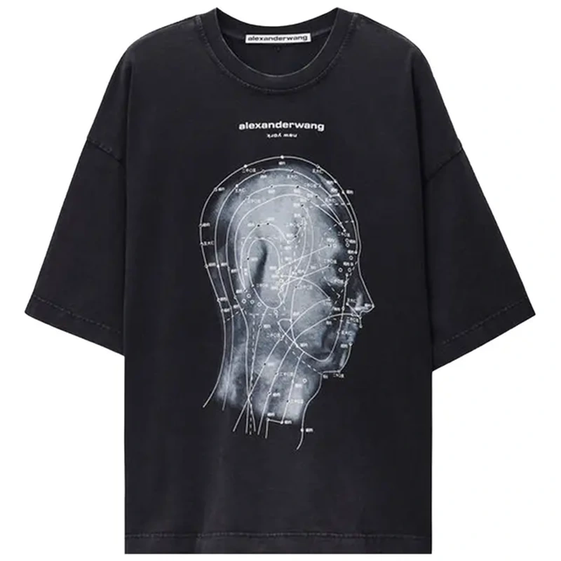 Alexander Wang Eastern Medicine Graphic Short-Sleeve Tee