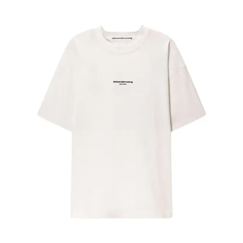 Alexander Wang Logo Print Short-Sleeve Tee
