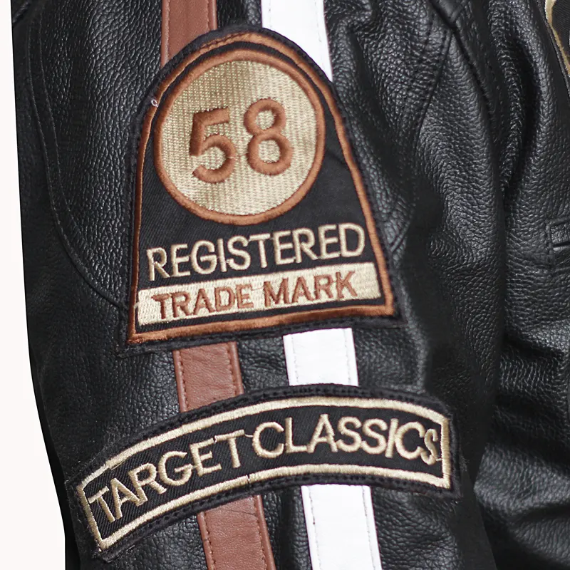 Moto Leather Jacket - Image 4