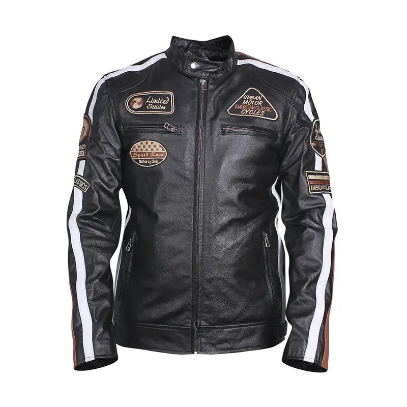 Moto Leather Jacket - Image 3
