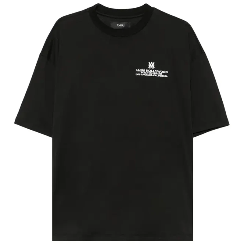 Amiri Built On Dreams Black Tee