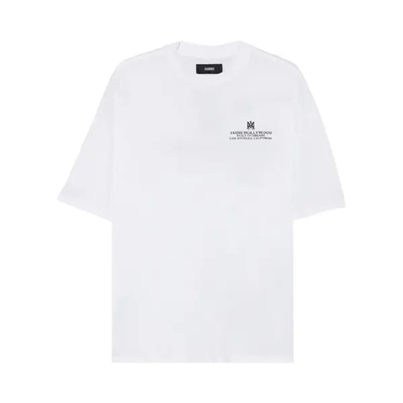 Amiri Built On Dreams White Tee