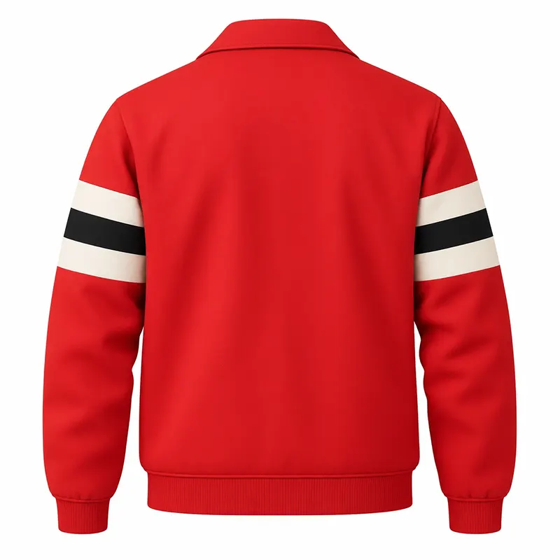 Andrew Garfield Red Track Jacket - Image 2