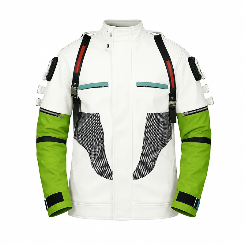 Apex Legends Crypto Leather Jacket