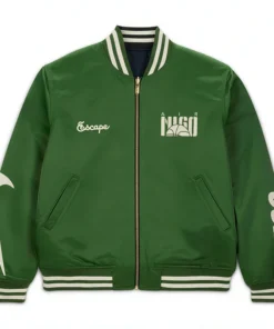 Arirang World Tour Stage J Hope Nike Green Coach Jacket