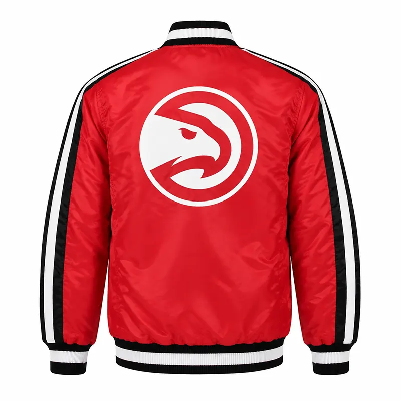 Atlanta Hawks ATL Red Jacket - Image 2