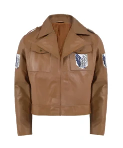 Attack on Titan Scout Brown Leather Jacket
