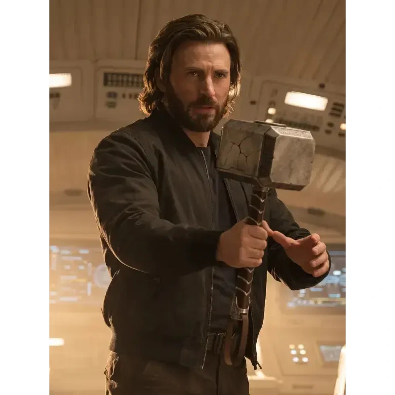 Avengers Doomsday Steve Rogers Bomber Jacket
