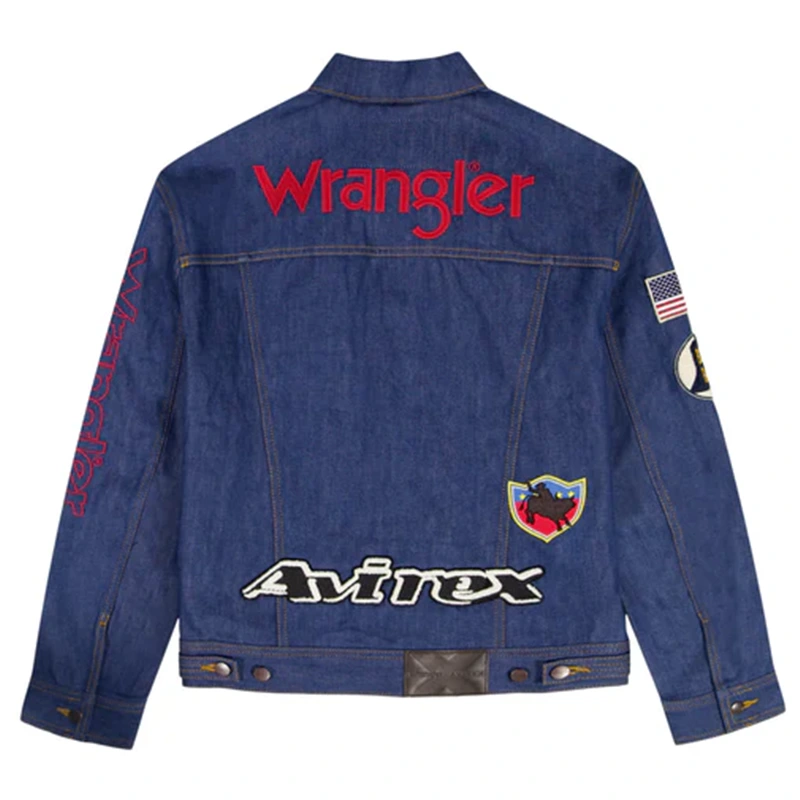 Avirex x Wrangler Denim Jacket - Image 2