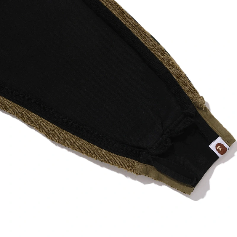 BAPE 1st Camo Blocking Raw Edge Relaxed Fit Pullover Hoodie - Image 4