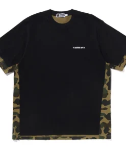 BAPE 1st Camo Heavy Washed Blocking Relaxed Fit Tee