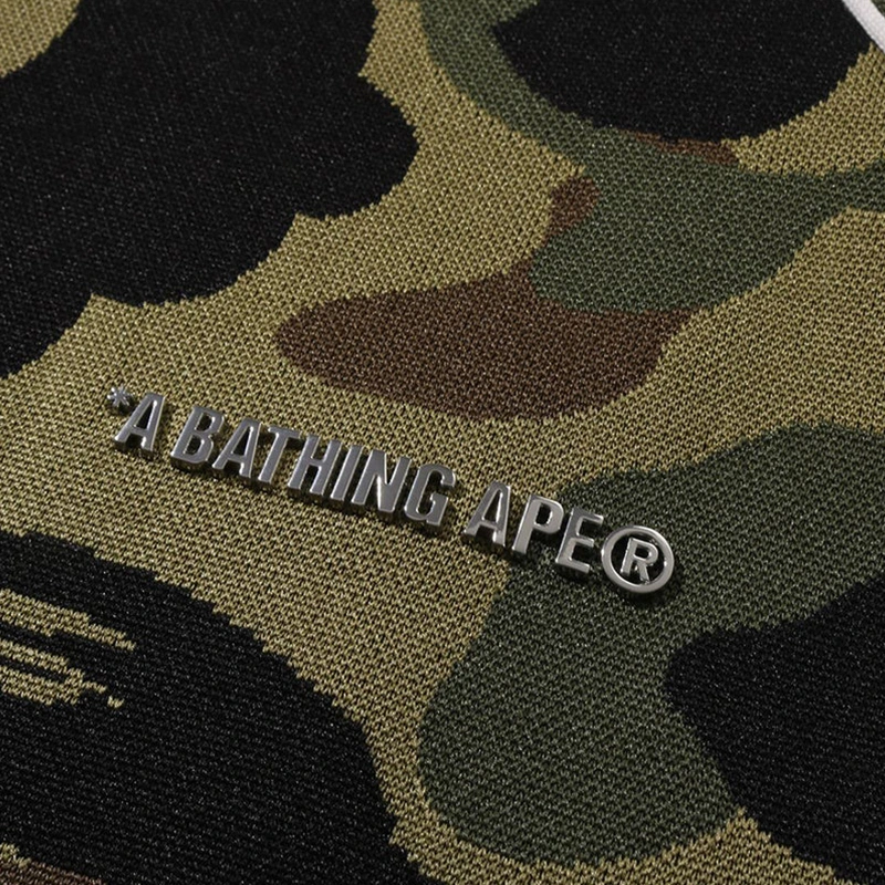 BAPE 1st Camo Logo Relaxed Fit Track Jacket - Image 3