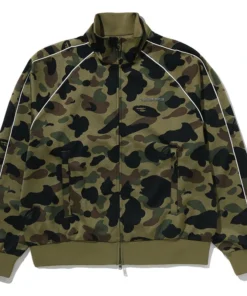 BAPE 1st Camo Logo Relaxed Fit Track Jacket