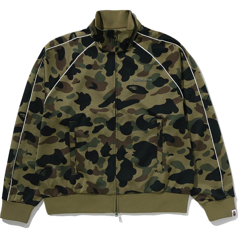 BAPE 1st Camo Logo Relaxed Fit Track Jacket