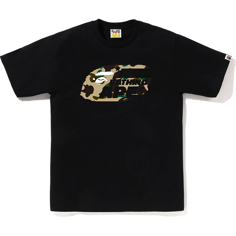 BAPE 1st Camo Moving Ape Head Tee