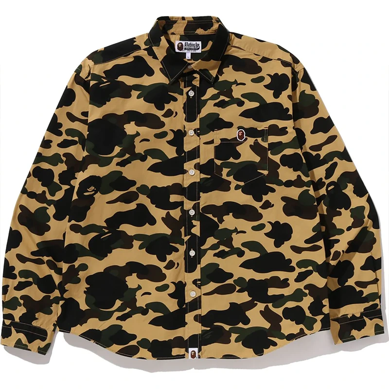 BAPE 1st Camo One Point Relaxed Fit Shirt