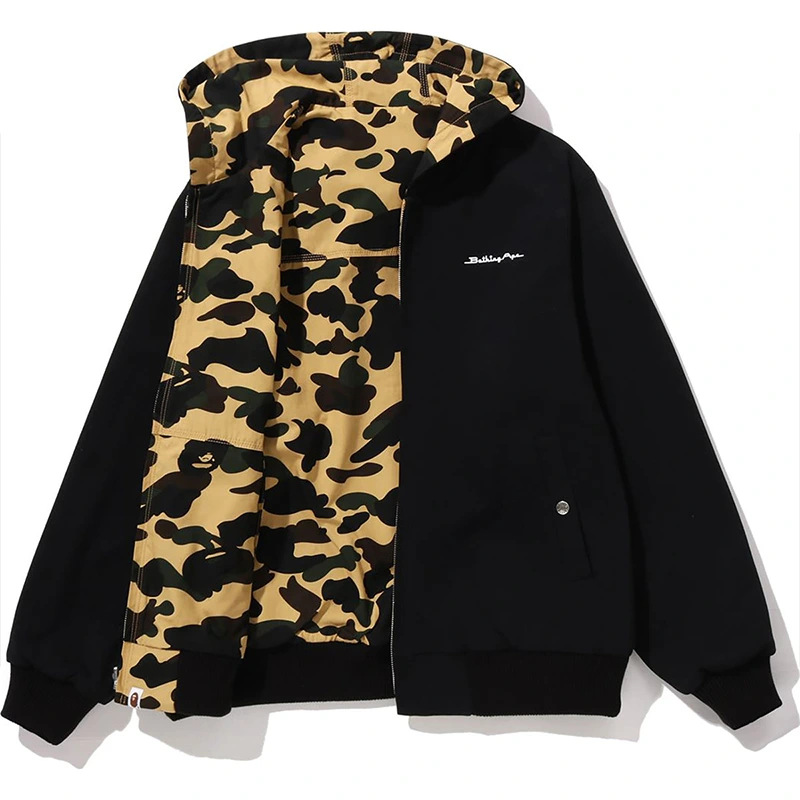 BAPE 1st Camo Reversible Zip Hoodie Jacket - Image 6